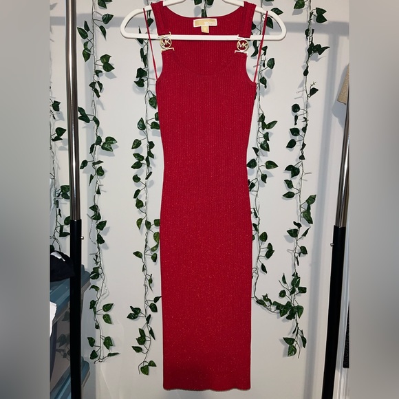 Michael Kors Red Dress - Picture 1 of 2